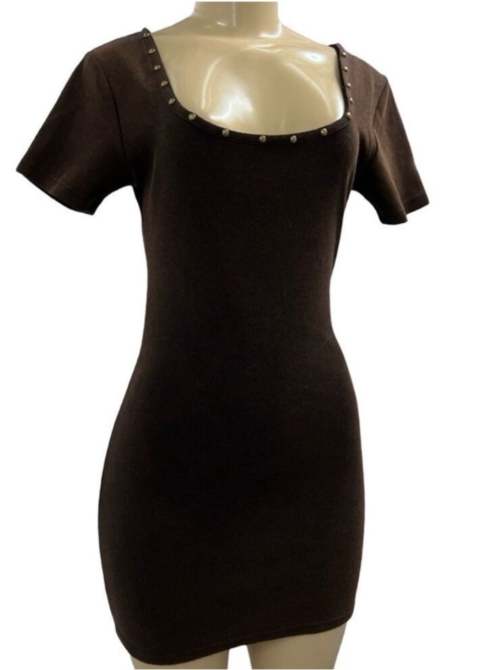 NWOT POL Sample Sale Racer Back Bodycon Mini Dress